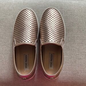 Steve Madden Women’s Slip-On Shoes - Metallic Bronze